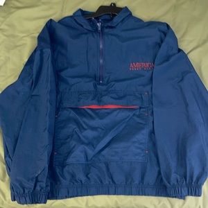 Perry Ellis quarter zip windbreaker